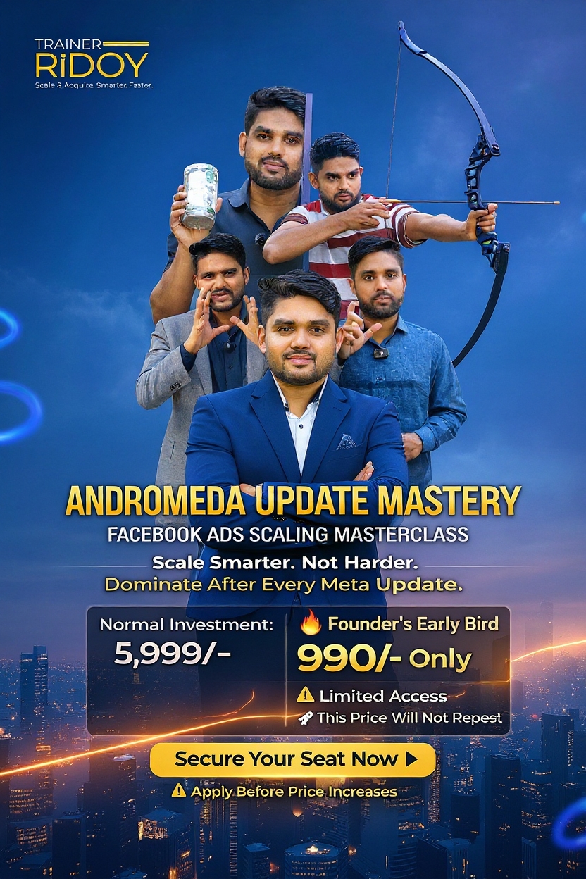 Md Ridoy Hasan Facebook ad: Facebook Ads Scaling Masterclass (Updated 2026)