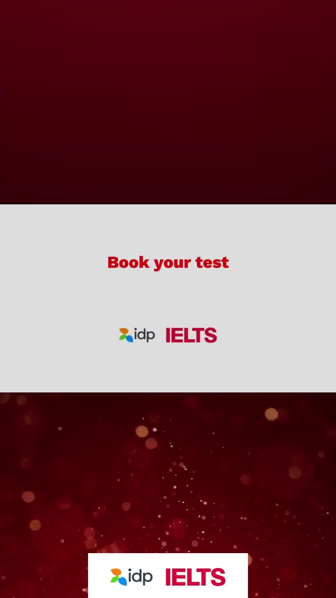 IELTS IDP Education Facebook ad: Your IELTS preparation just got easier!