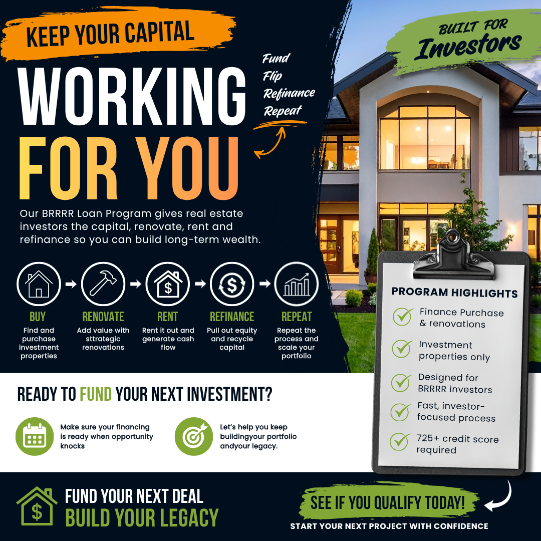 Premier Lending Partners Facebook ad: Keep Building. Keep Investing. Keep Growing.