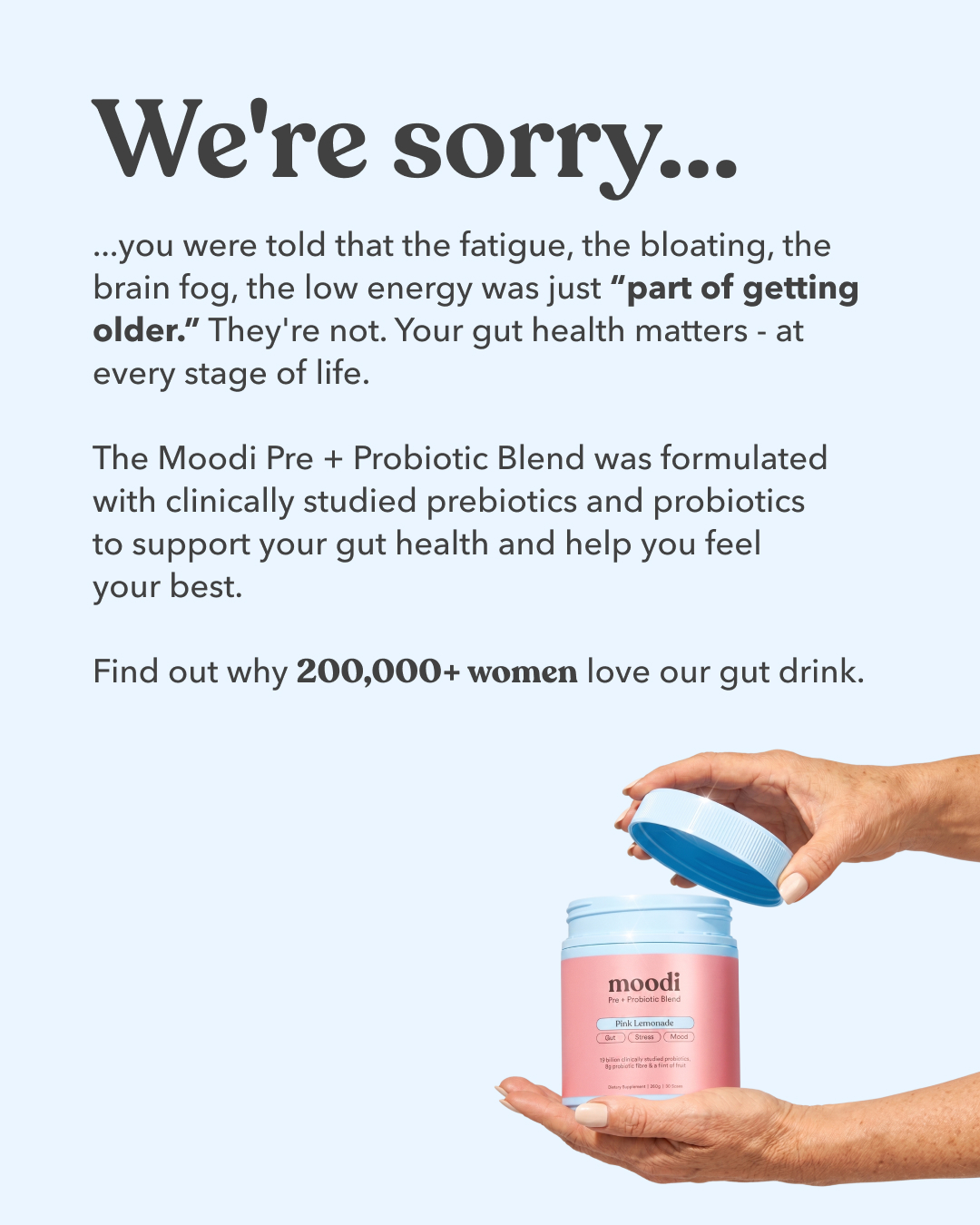 Moodi Facebook ad