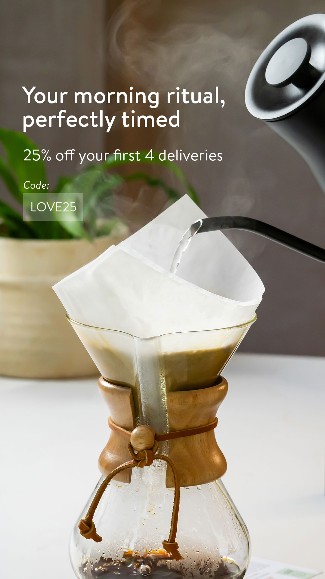 Kiss the Hippo Coffee Facebook ad