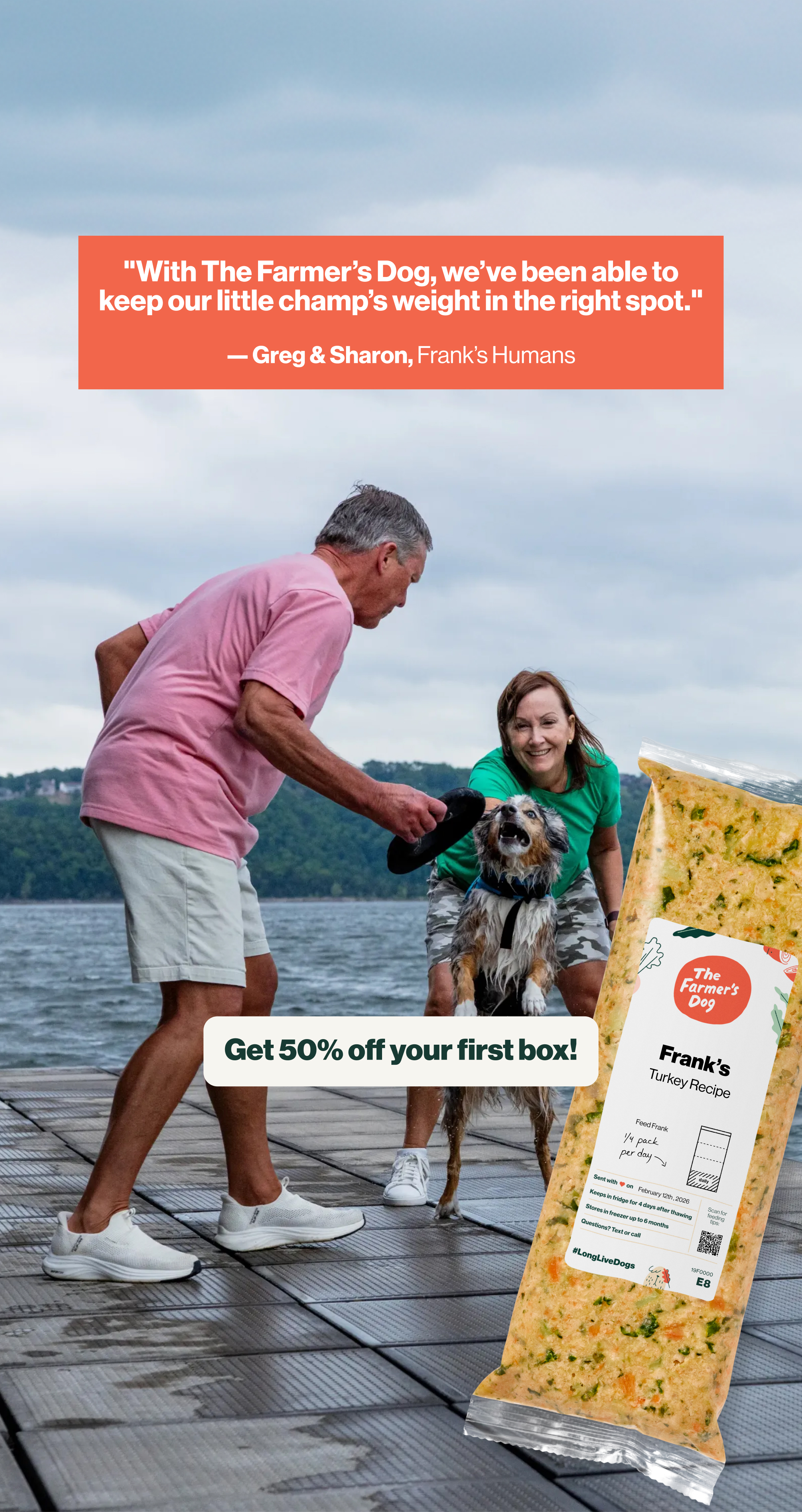 The Farmer's Dog Facebook ad