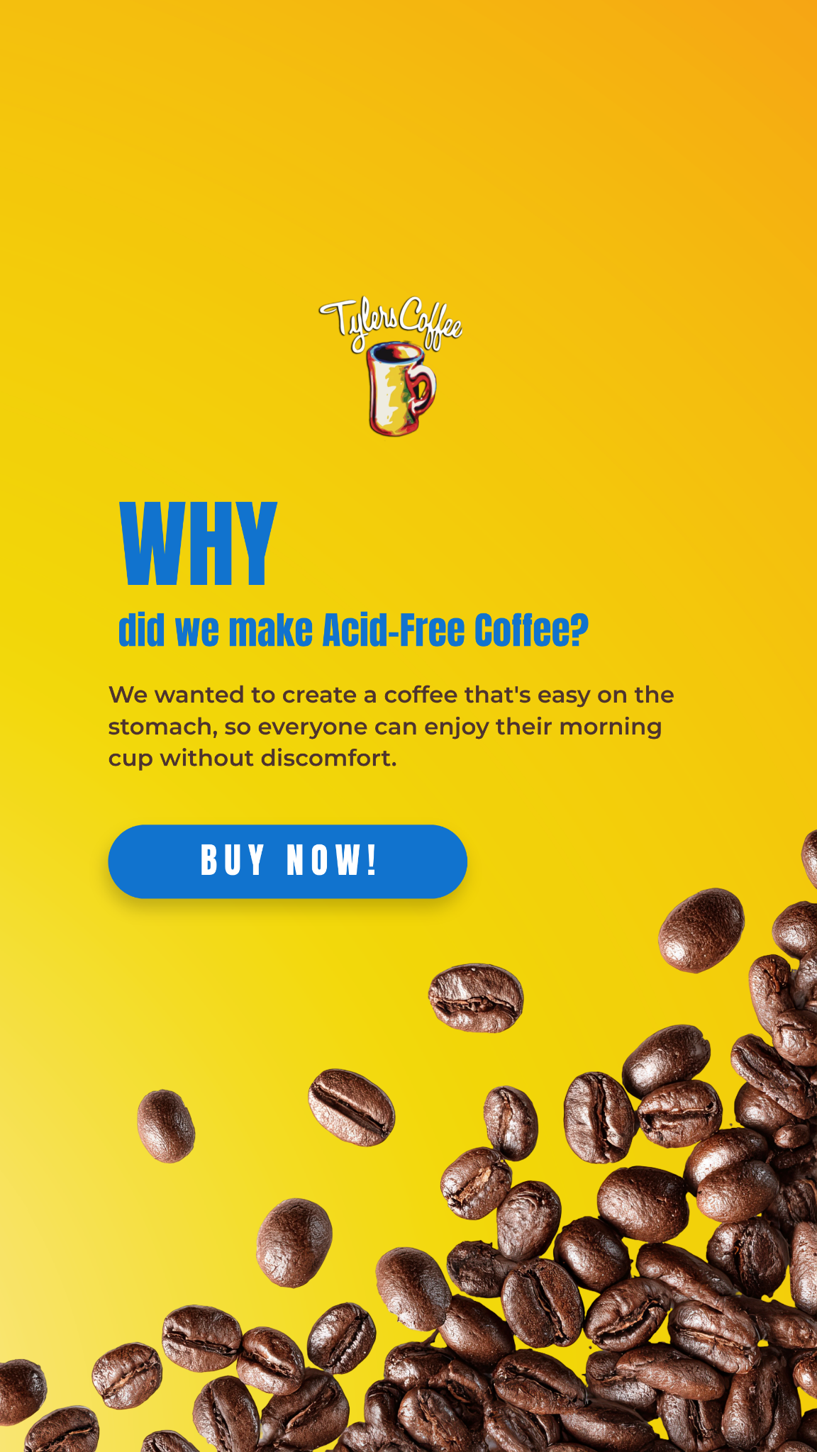 Tylers Coffee Facebook ad