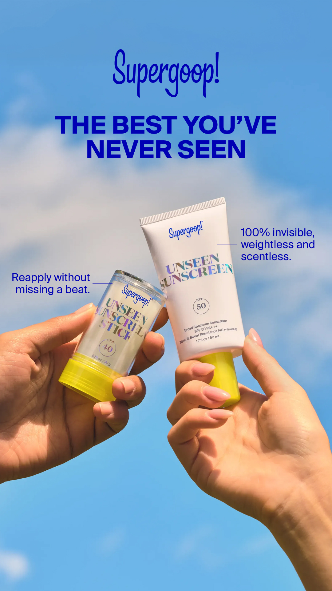 Supergoop Facebook ad