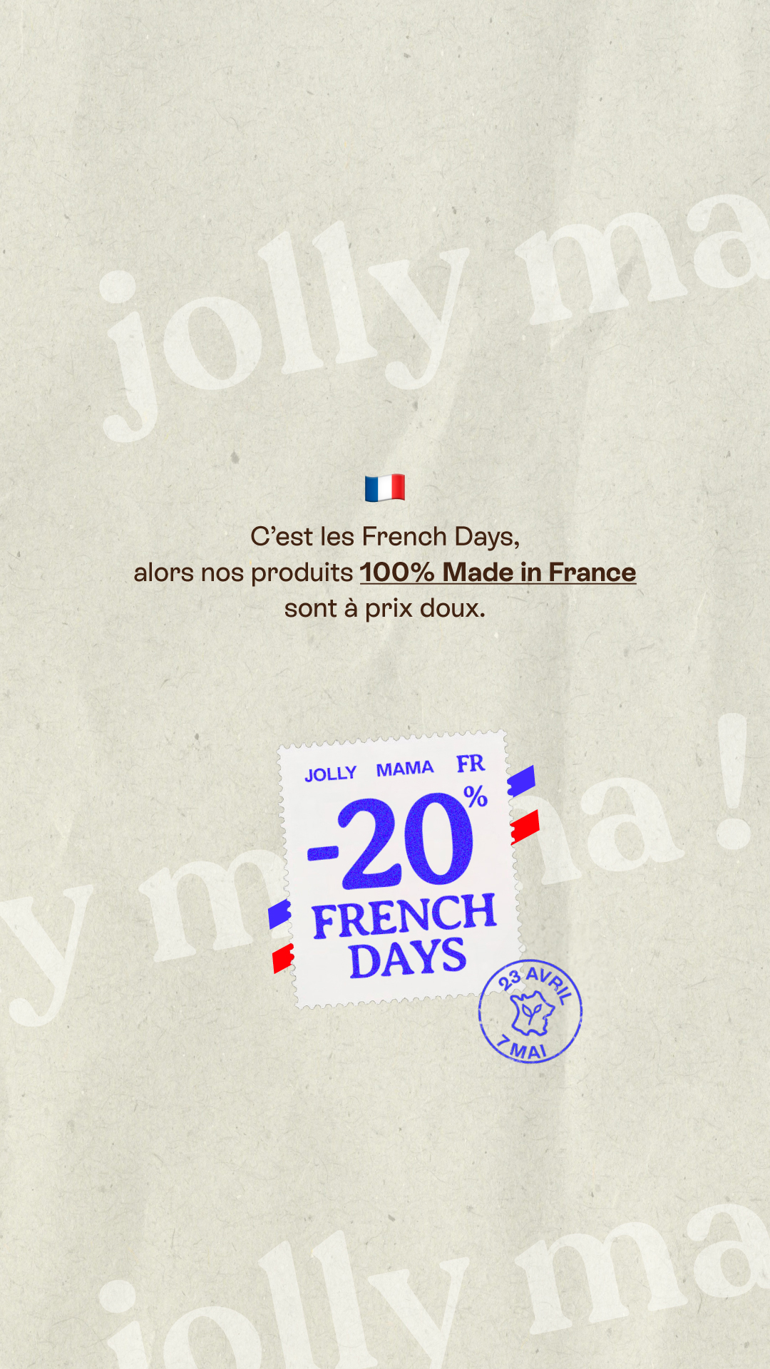 Jolly Mama Facebook ad
