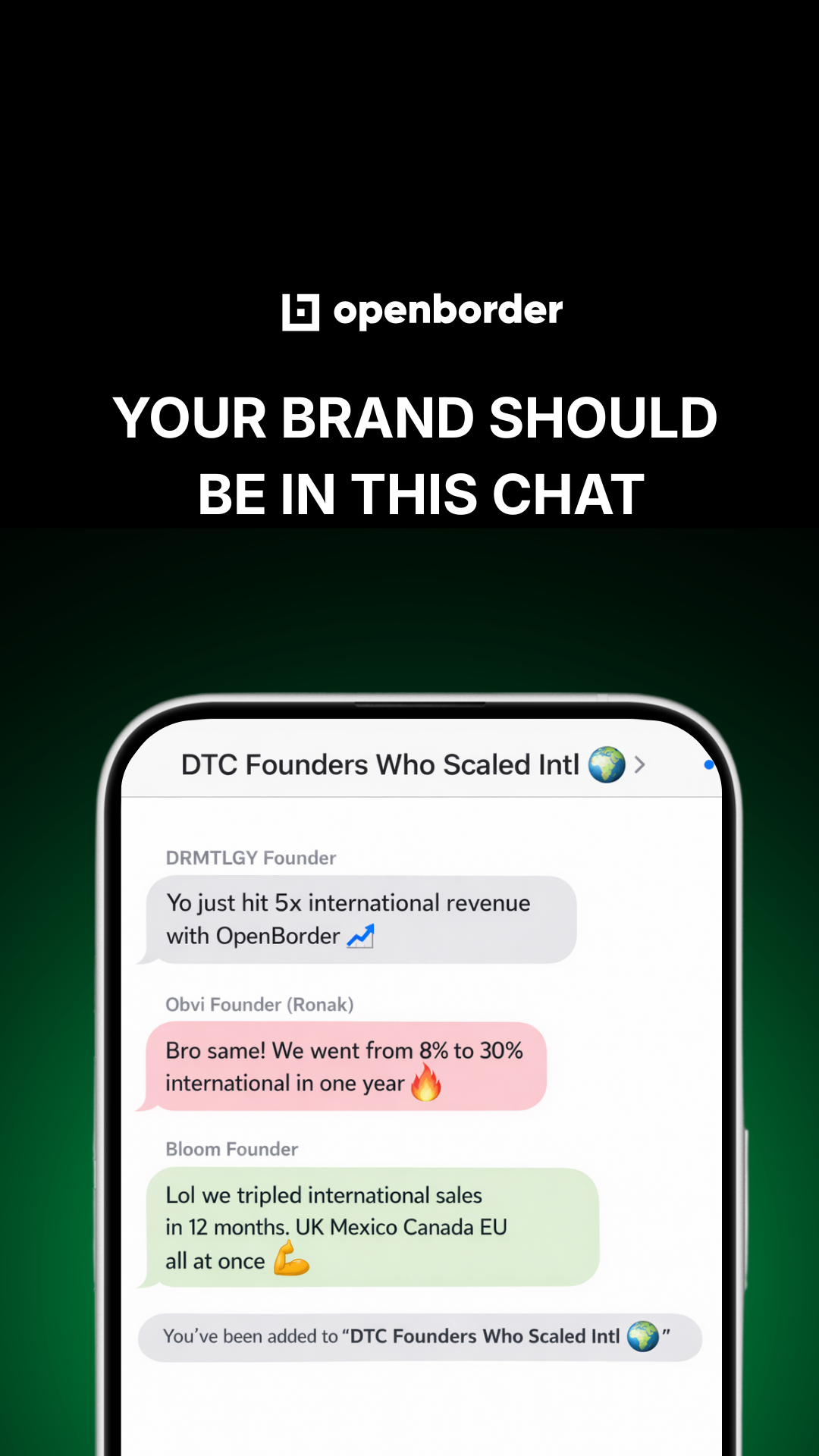 Openborder Facebook ad