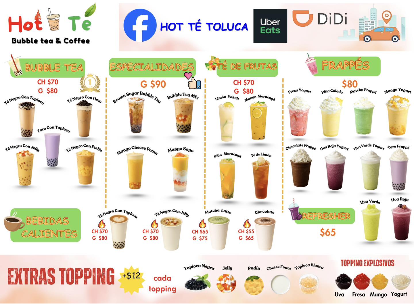 Hot Té Toluca Facebook ad