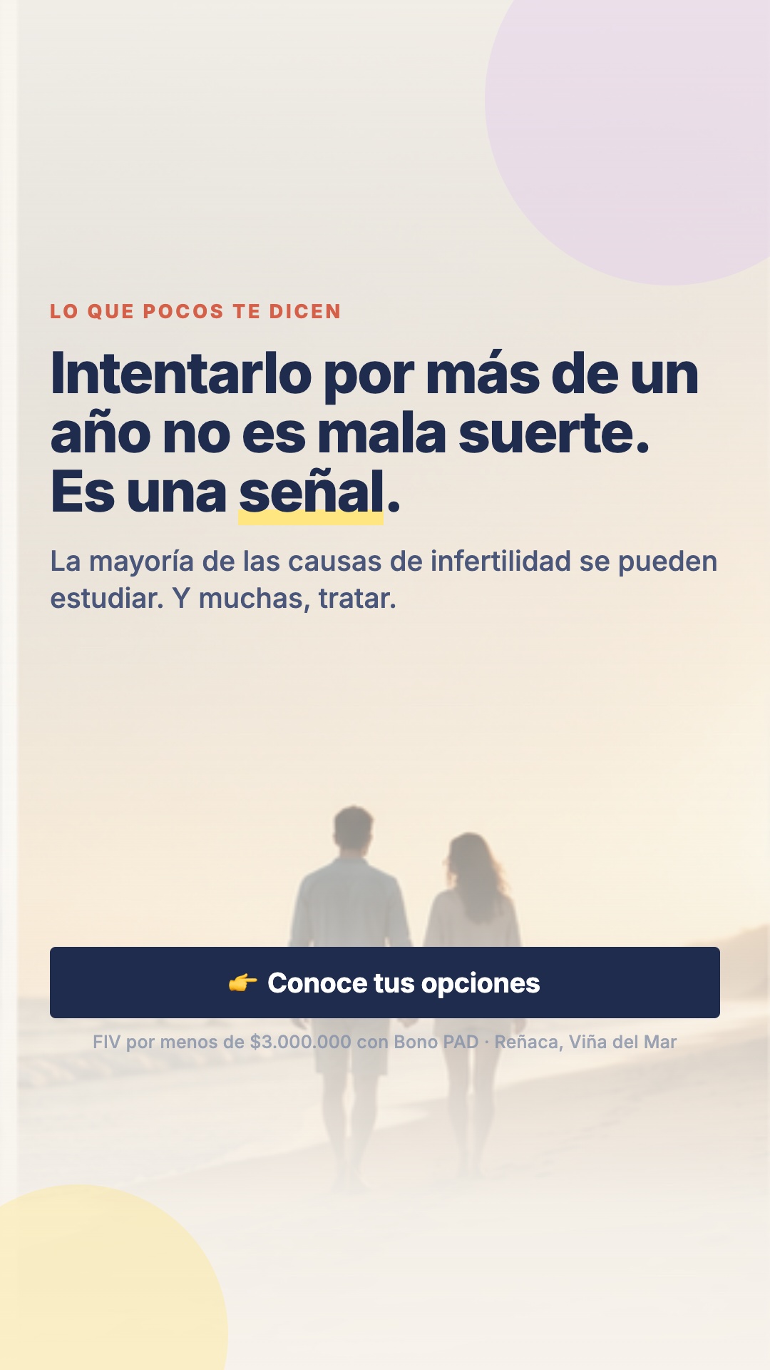 Clínica De La Mujer Viña Del Mar Facebook ad