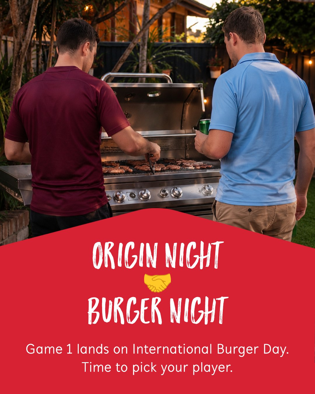 BeefEater BBQ Australia Facebook ad: It's International Burger Day is this week, and…