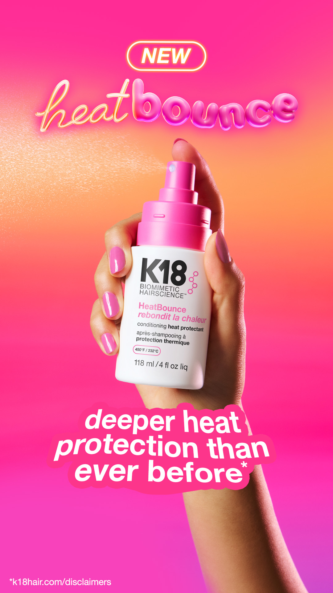 K18 Hair UK Facebook ad