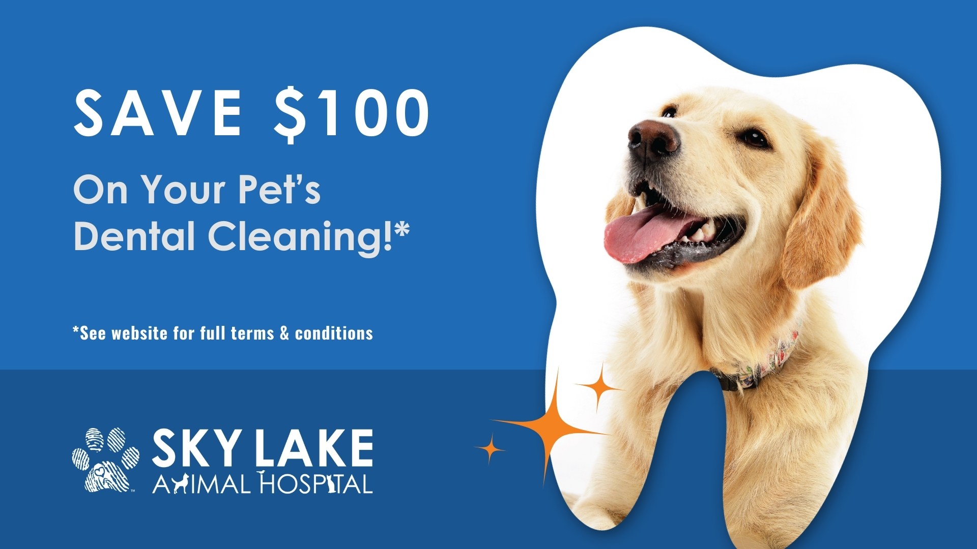 Sky Lake Animal Hospital Facebook ad from Jan 31, 2026