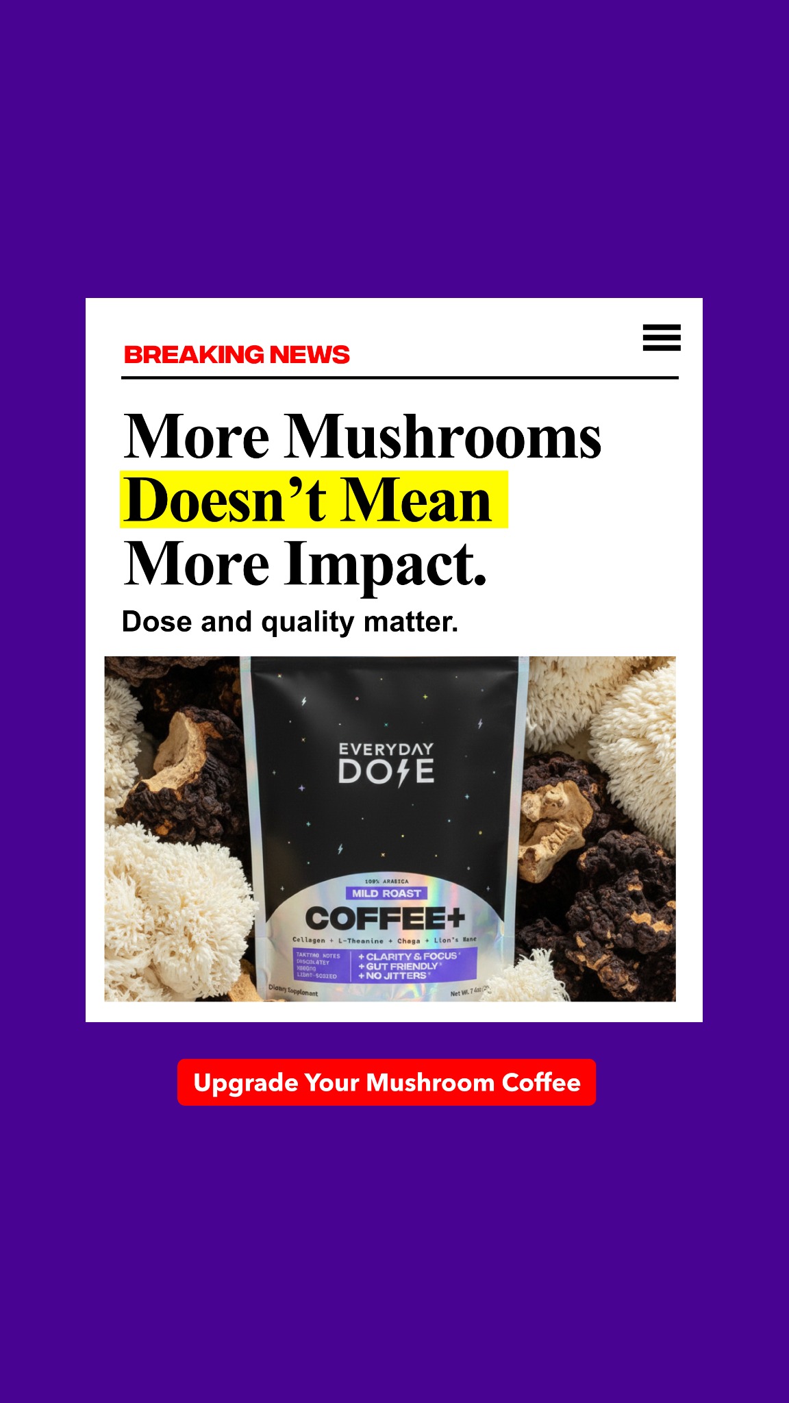 Everyday Dose Facebook ad