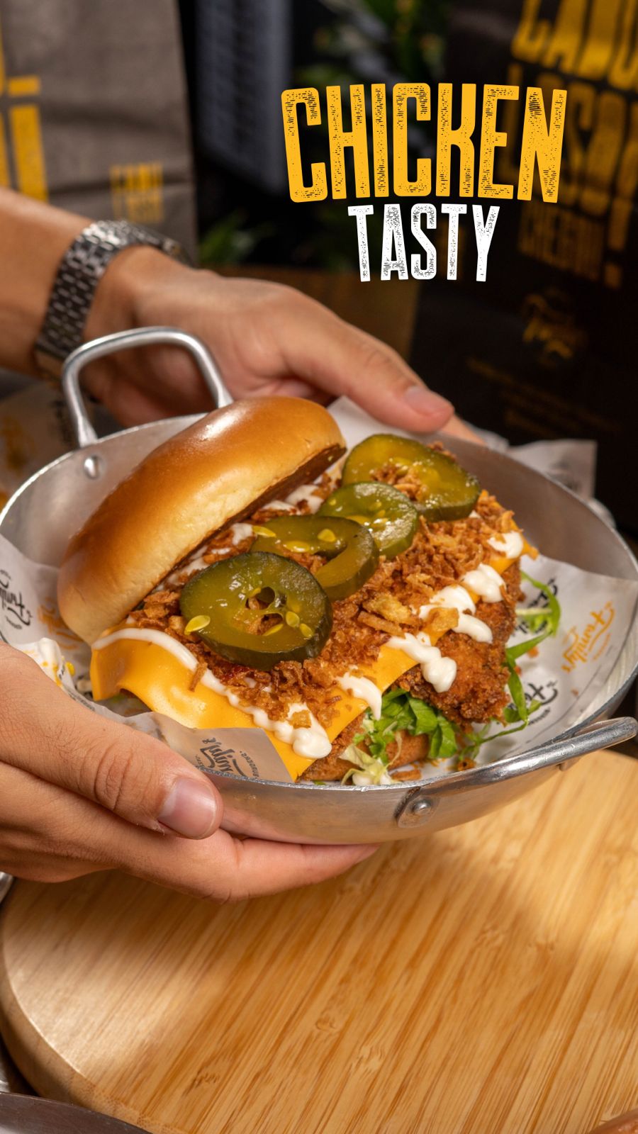 The Family's Burger & Pizza Facebook ad: The Family's