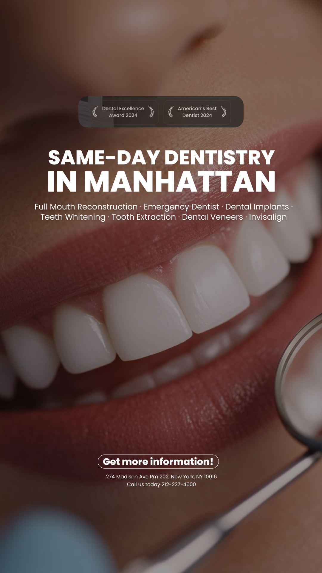 Dentist On Madison Facebook ad from Apr 6, 2026