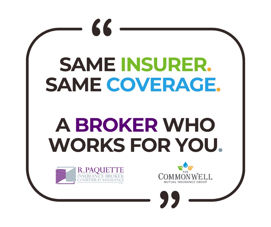 R. Paquette Insurance Broker Inc. Facebook ad: Transfer with us today!