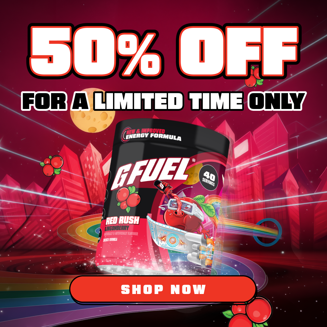 G FUEL Facebook ad