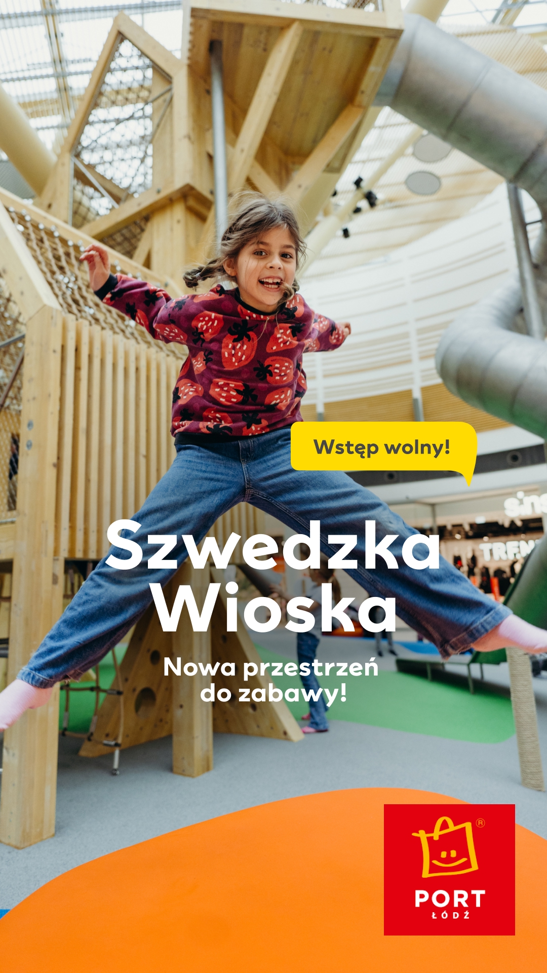 Port Łódź Facebook ad from Mar 10, 2026