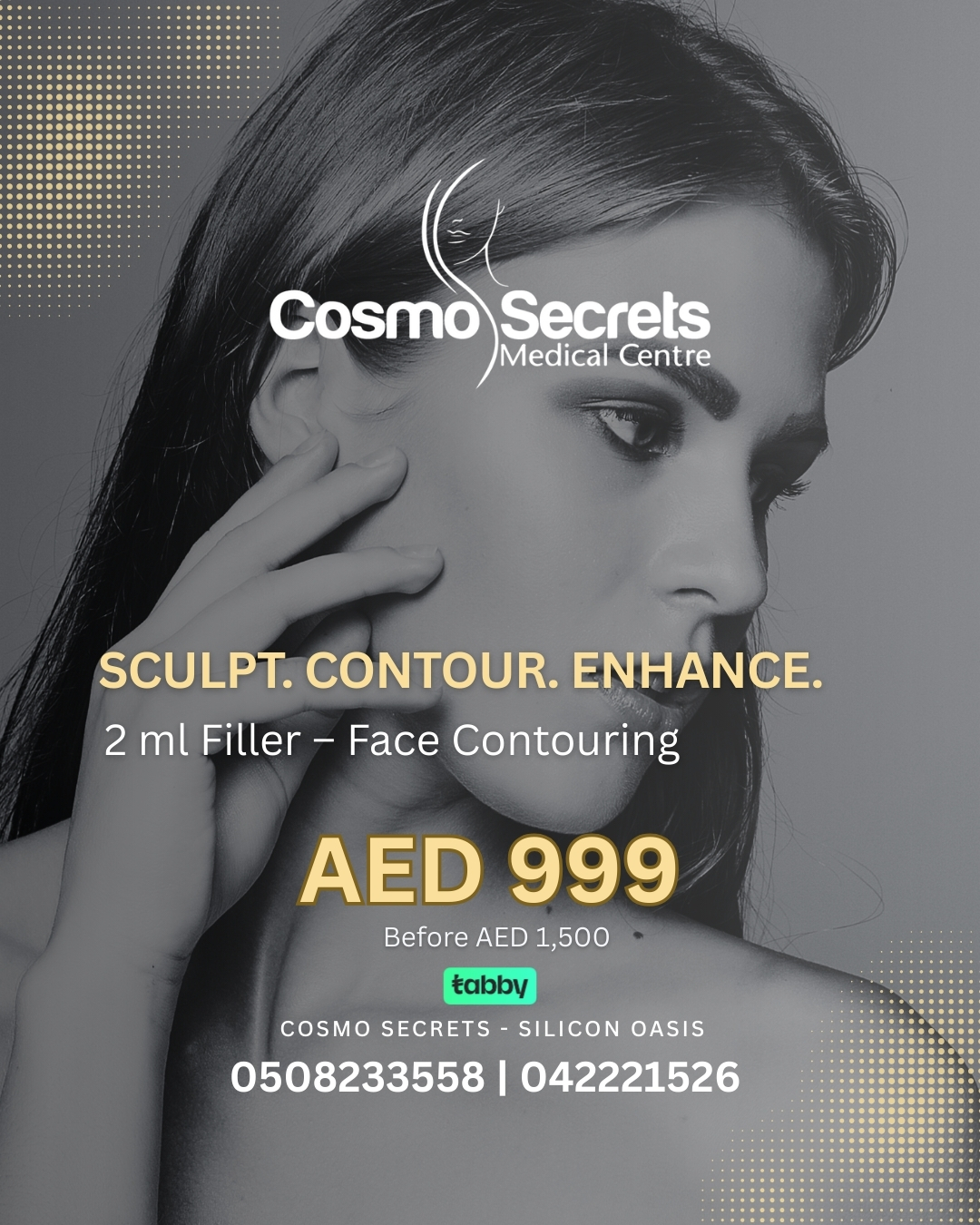 Cosmo silicon Facebook ad: Special Offers at Silicon Clinic