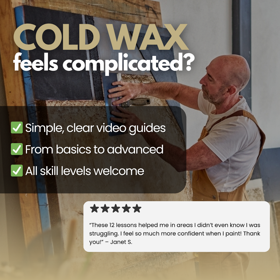 Cold Wax Academy Facebook ad