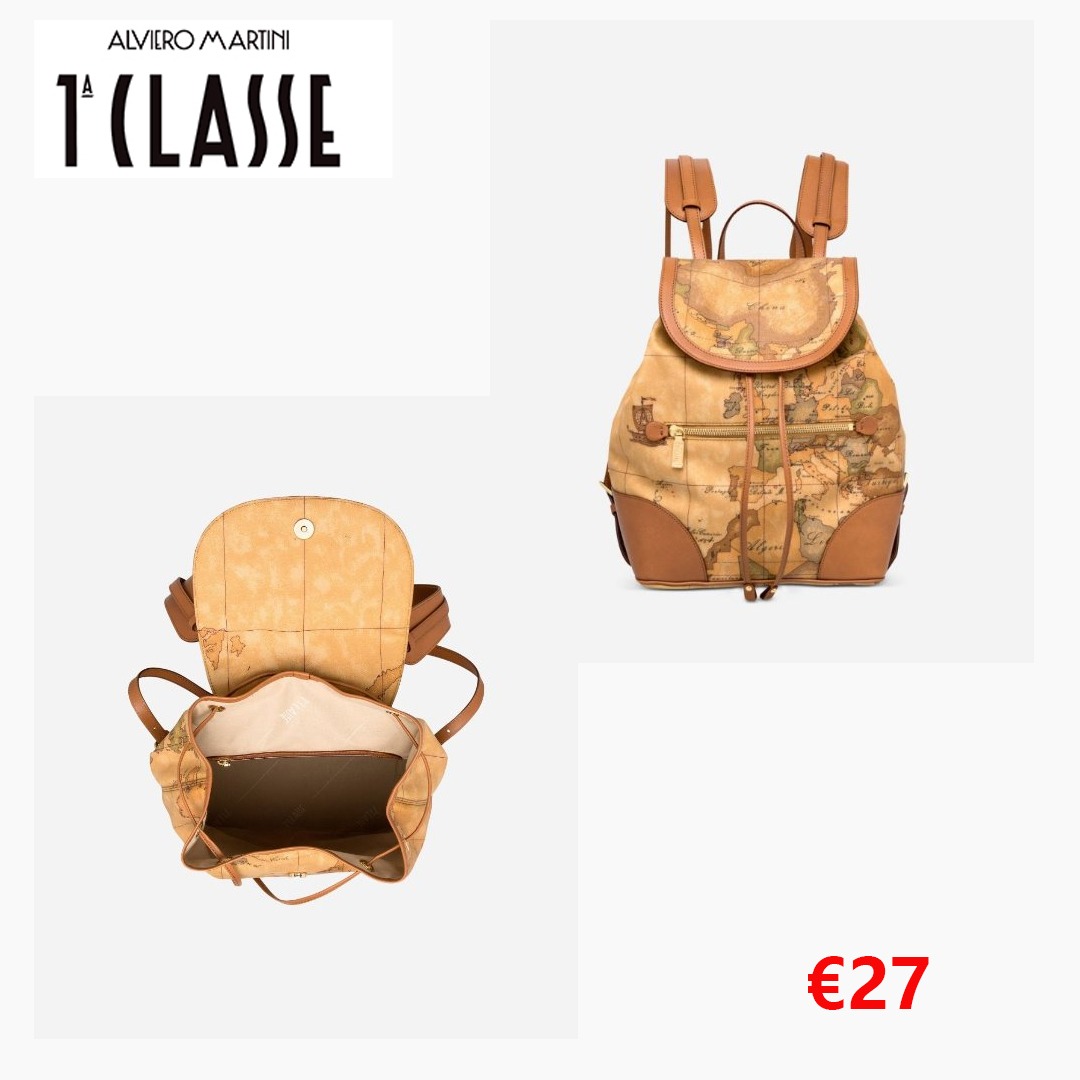 Famlia derro Facebook ad: Geo Classic Zaino Con Angoli In Pelle