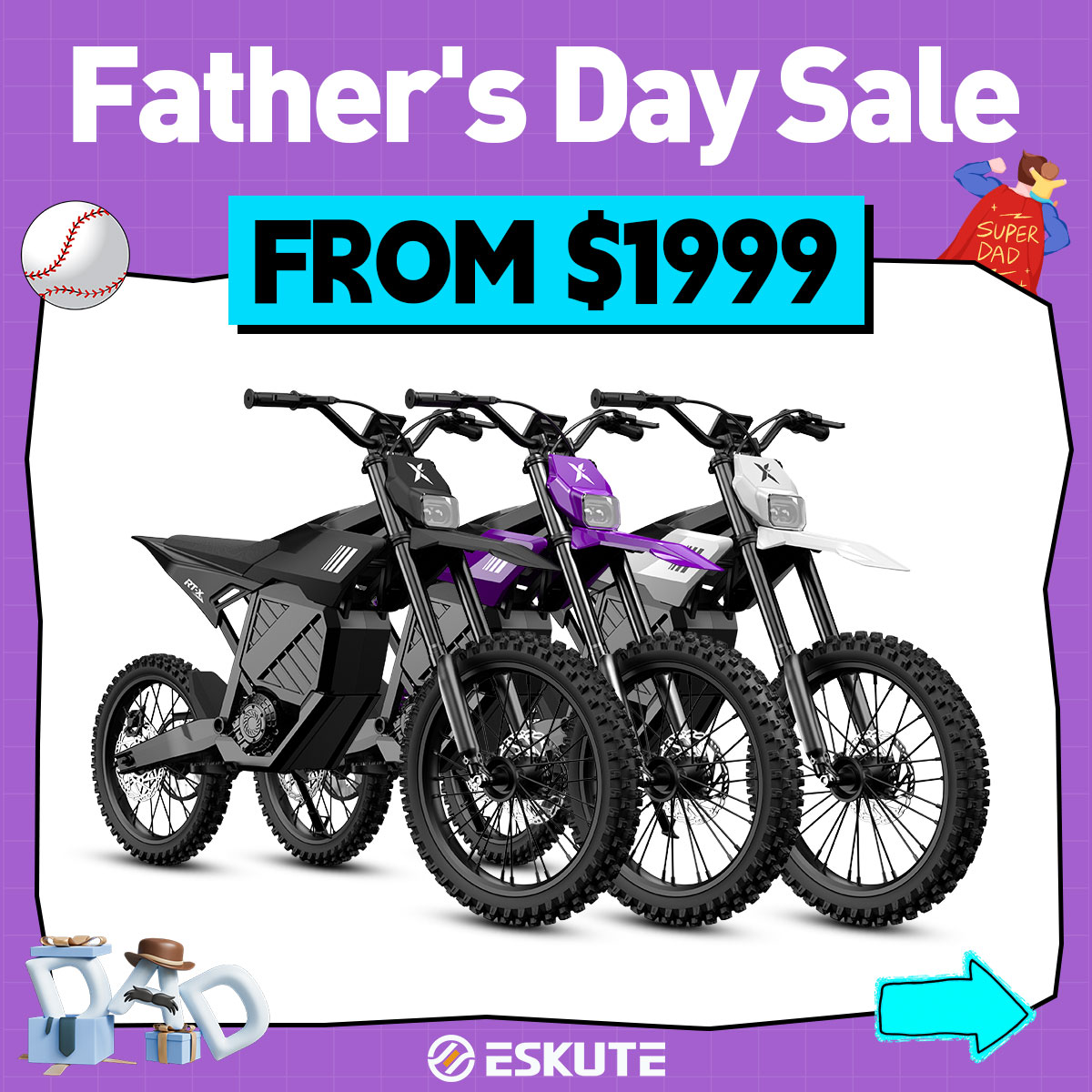 Eskute Ebike US Offcial Facebook ad