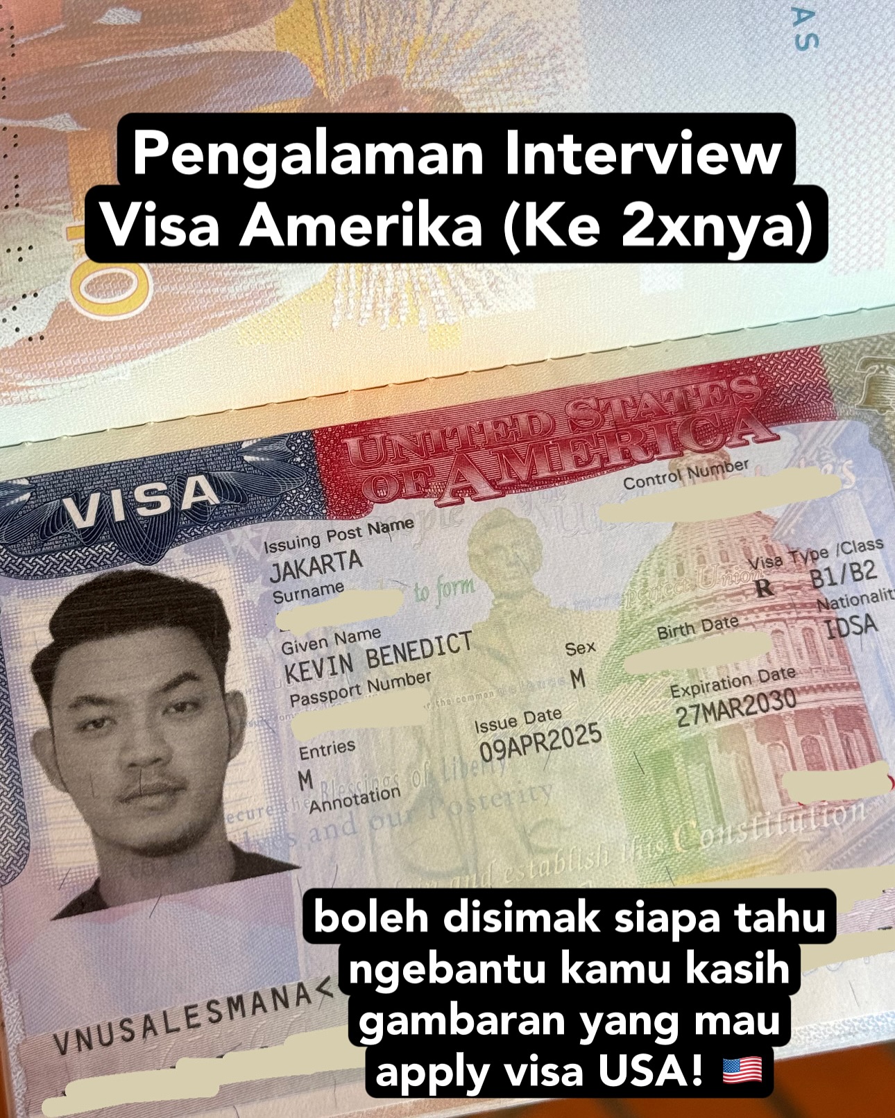 Heyvisa Facebook ad: INTERVIEW VISA AMERIKA / USA!