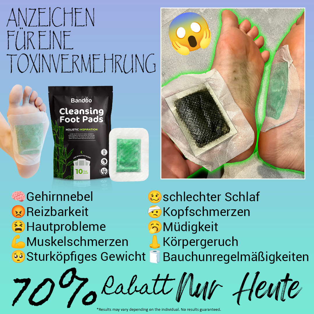 Natürliche Detox-Pflaster Facebook ad