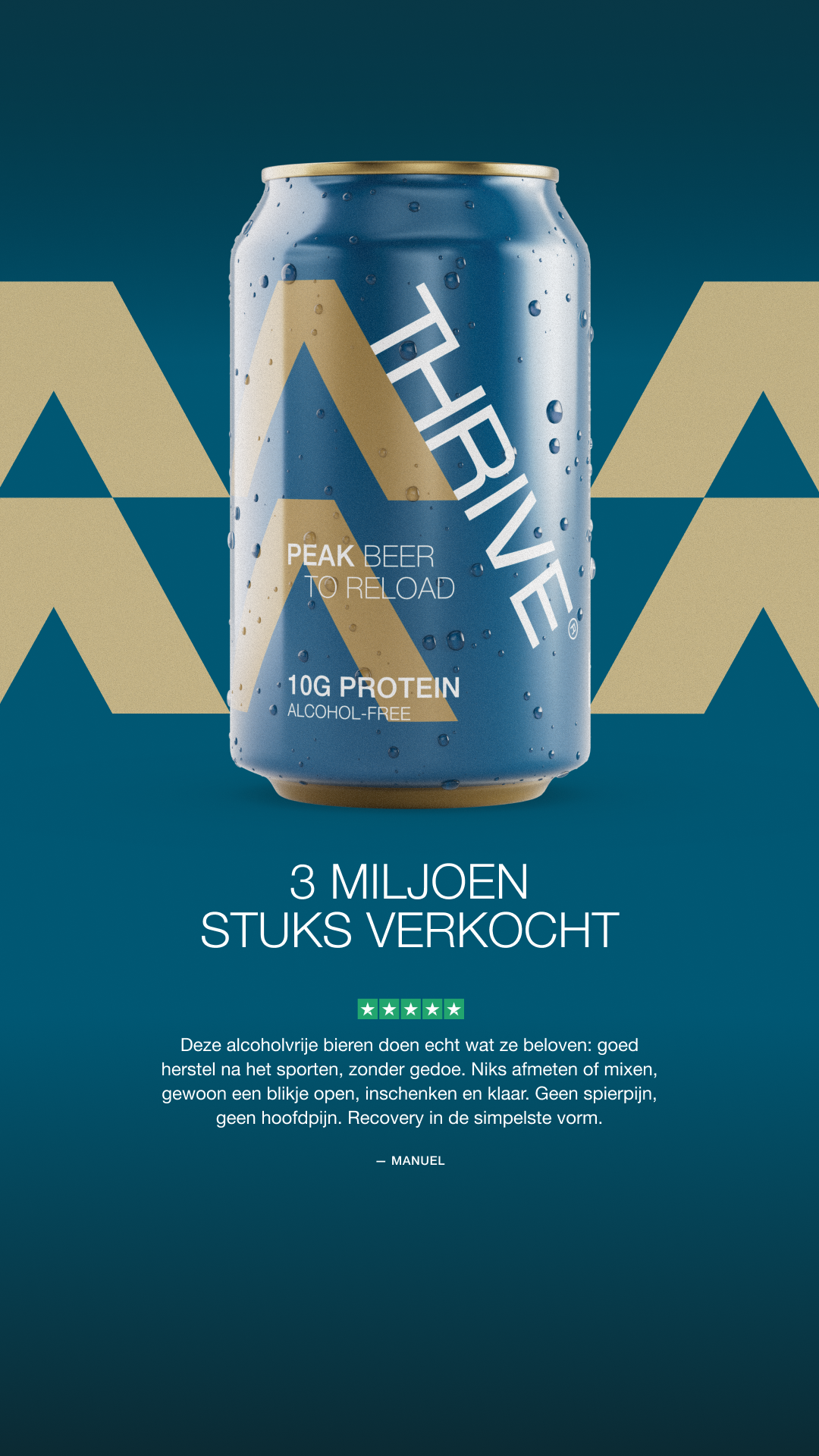 Thrive Beer Facebook ad
