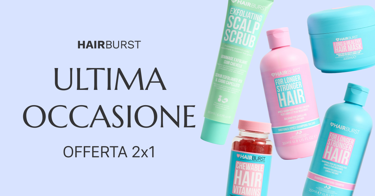 Hairburst Italia Facebook ad
