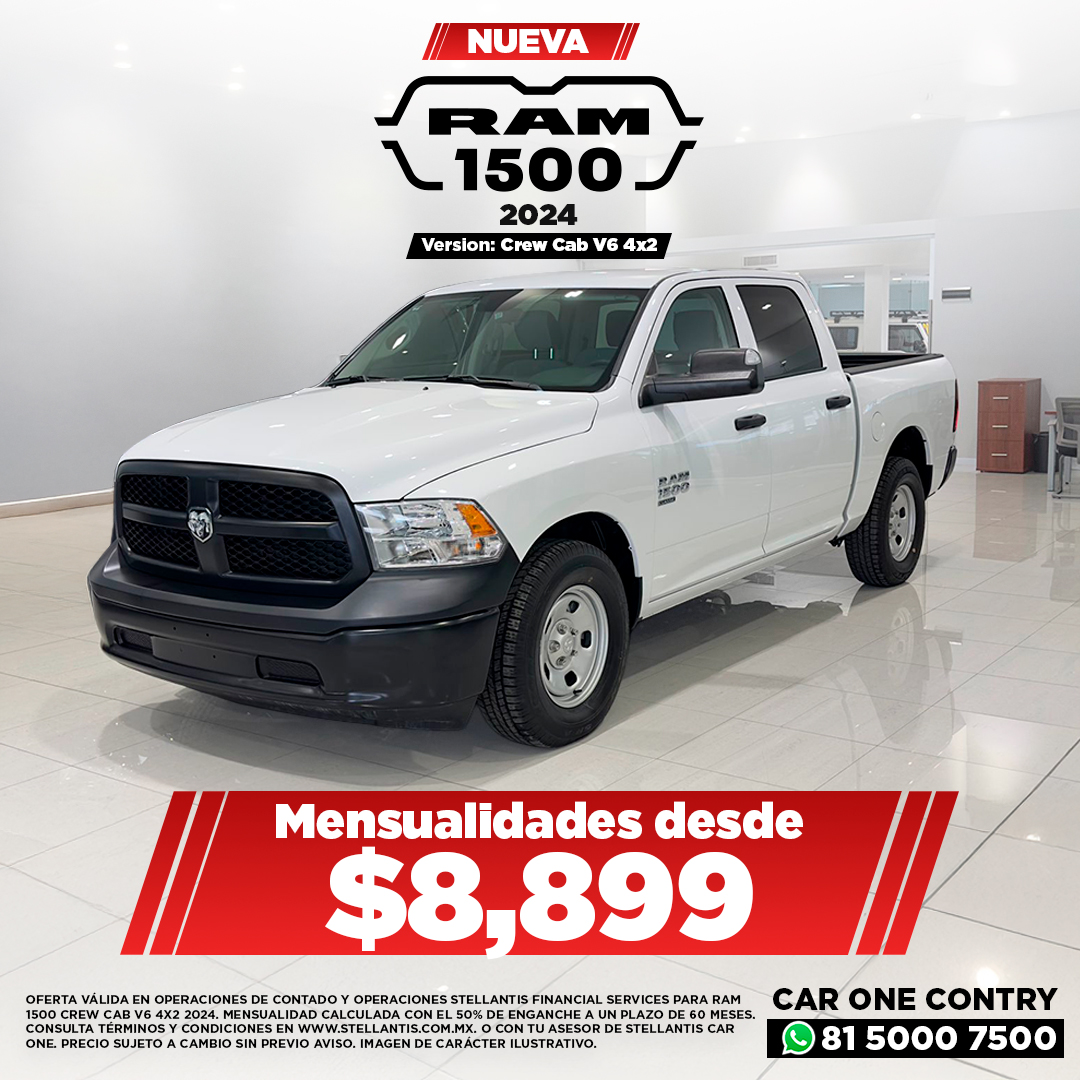 Car One Chrysler Contry Facebook ad: RAM 1500 2024