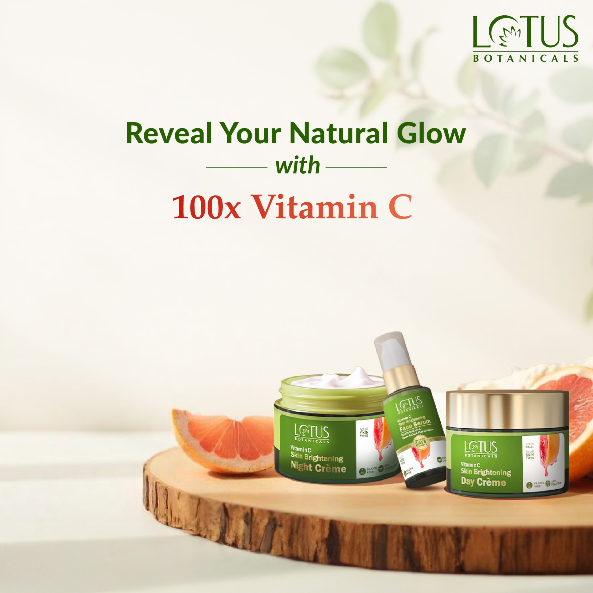 Lotus Botanicals Facebook ad