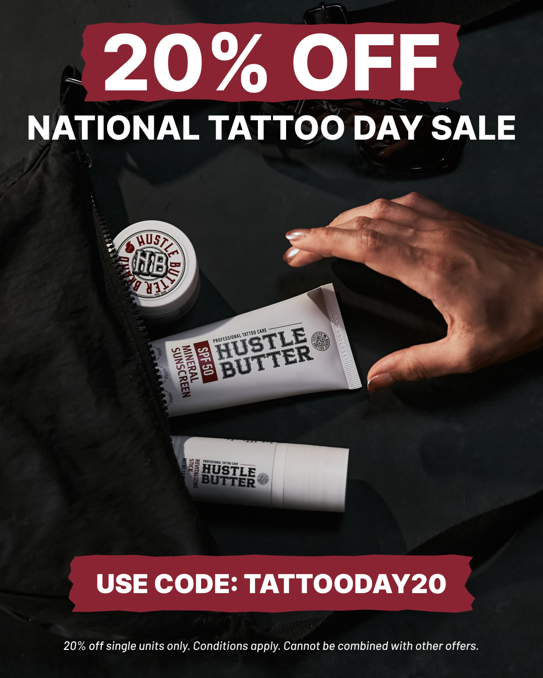 Hustle Butter Deluxe Facebook ad