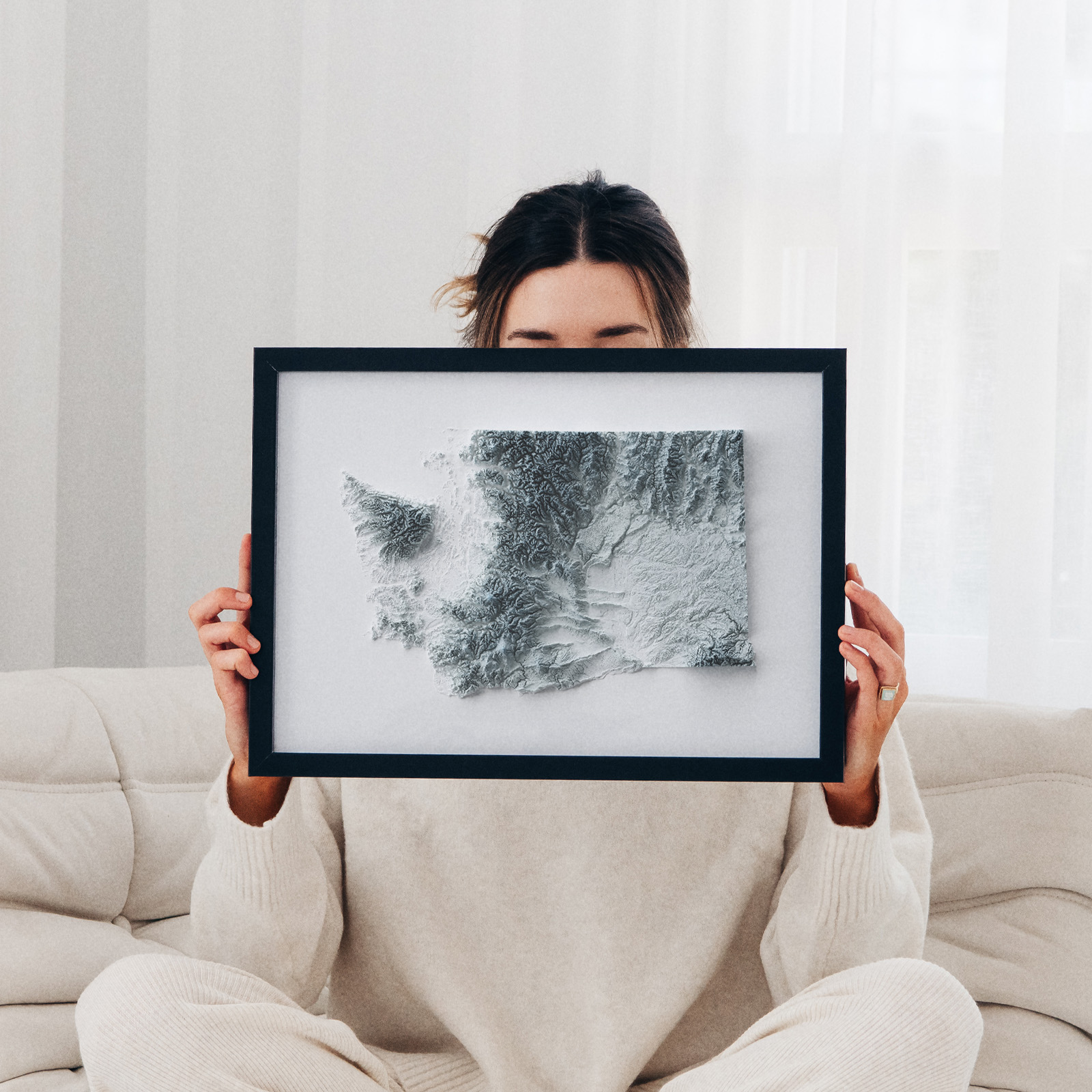 East of Nowhere Maps Facebook ad: Over 50,000 Prints Sold