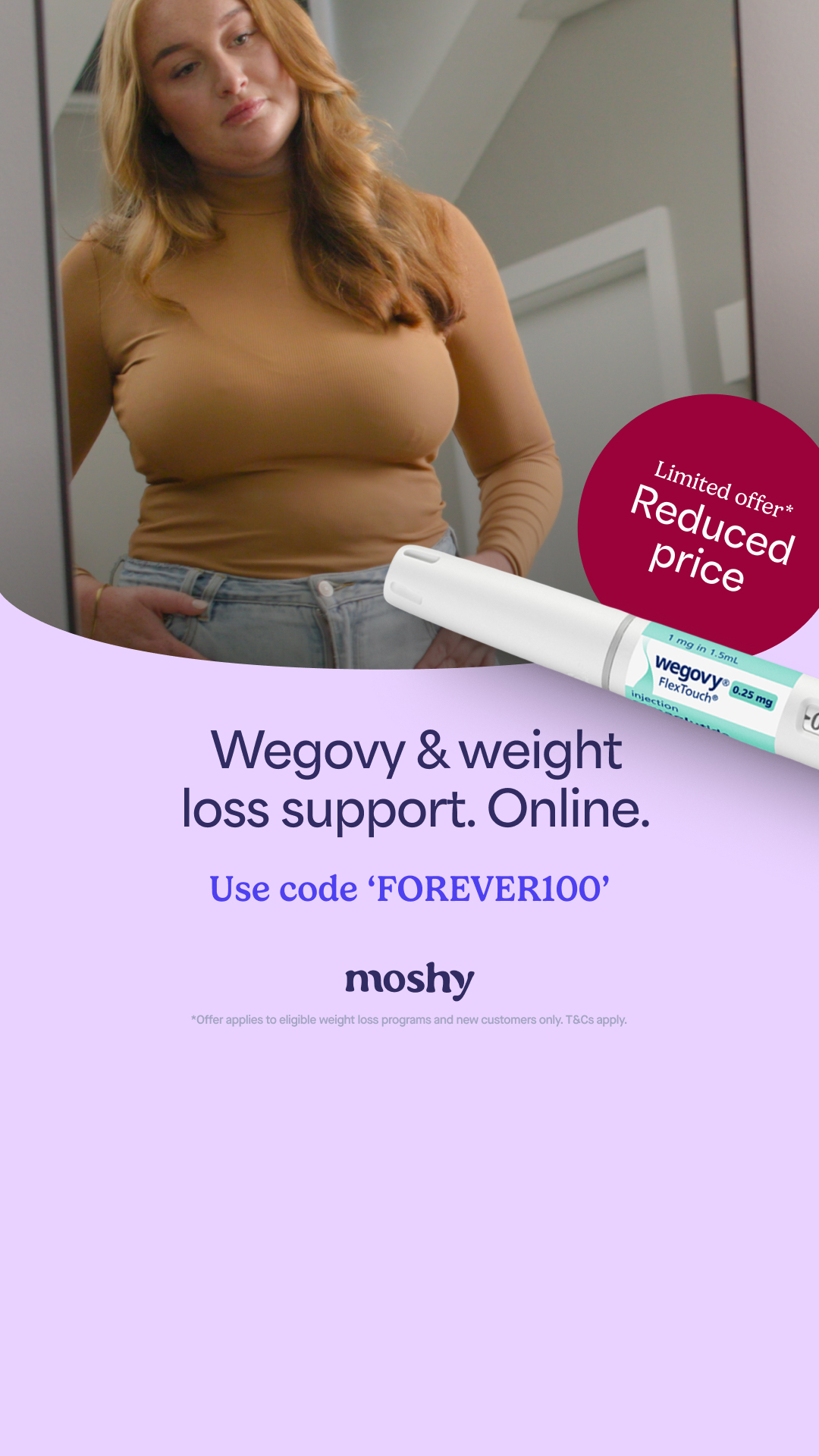 Moshy NZ Facebook ad
