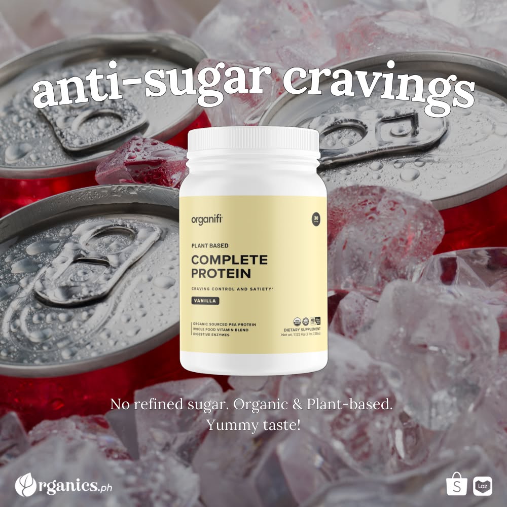 Organics.ph Facebook ad: Don't panic, shop organic!