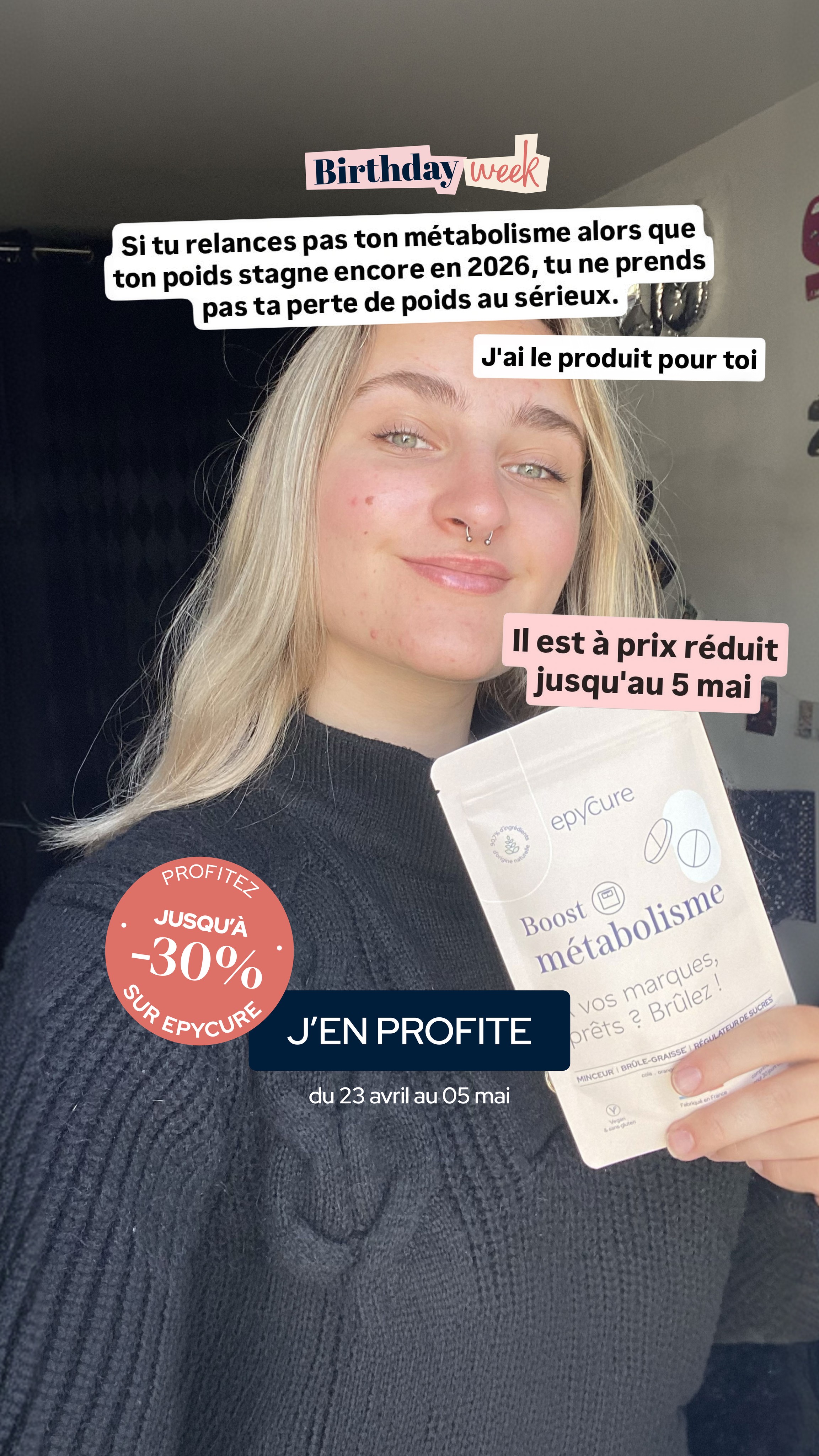Epycure Facebook ad