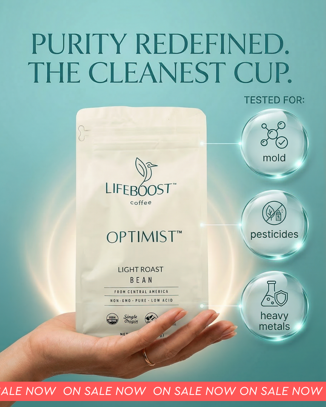 Lifeboost Coffee Facebook ad