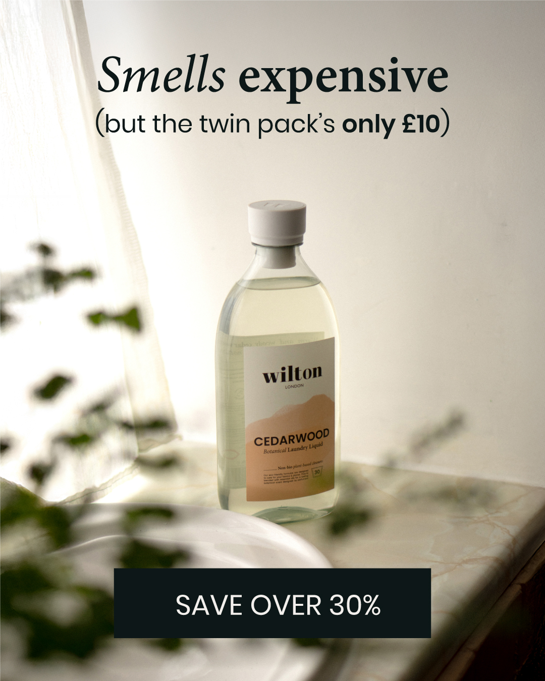 Wilton London - Botanical Home Care Facebook ad