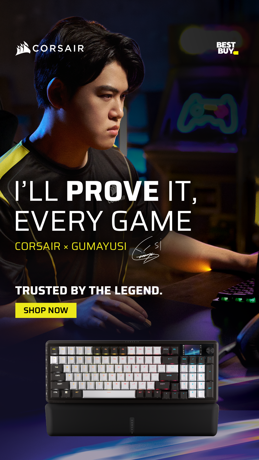 CORSAIR Facebook ad