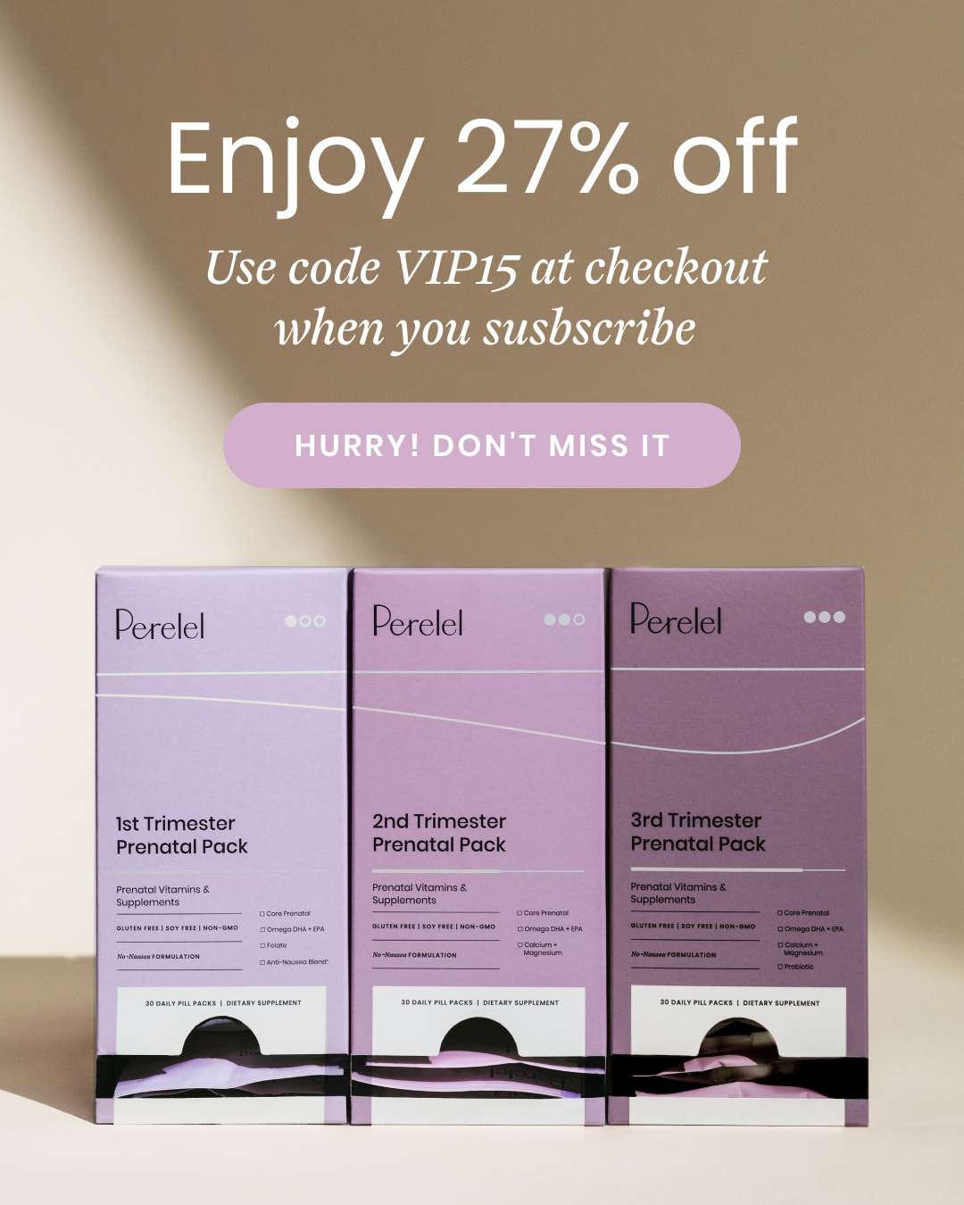 Perelel Facebook ad