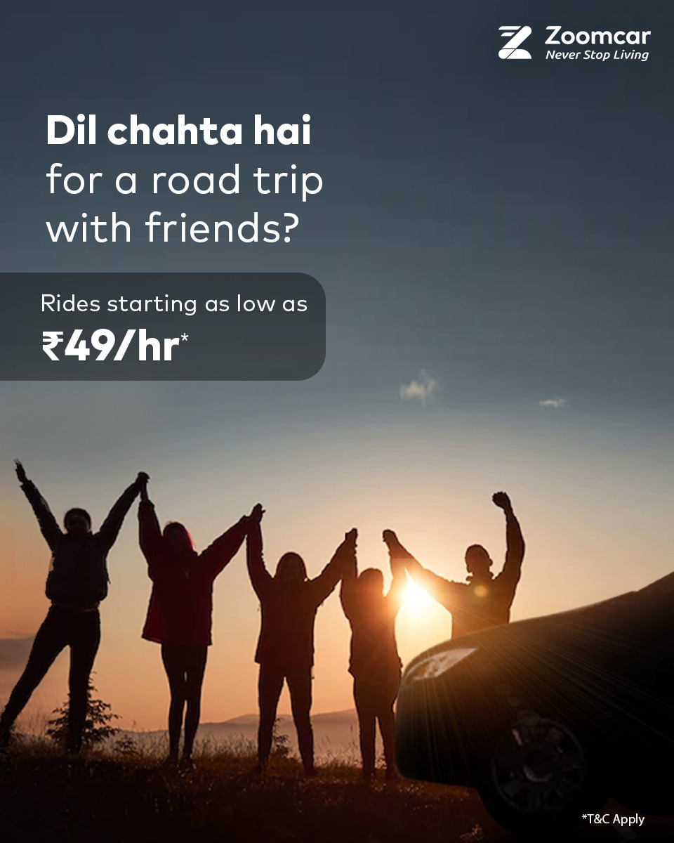 Zoomcar Facebook ad