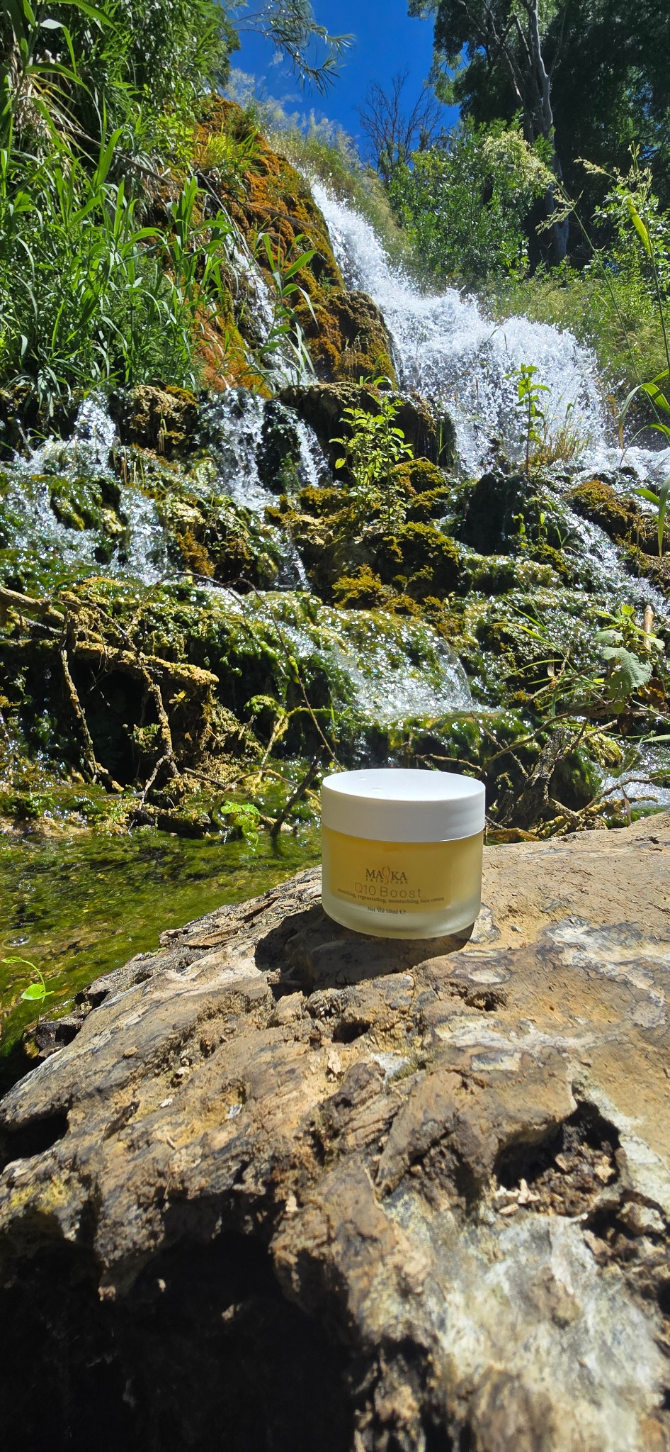 MAYKA - 100% natural, handmade skincare products Facebook ad from Jul 7, 2026