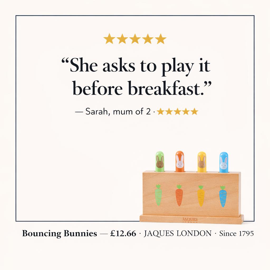 Jaques London Facebook ad