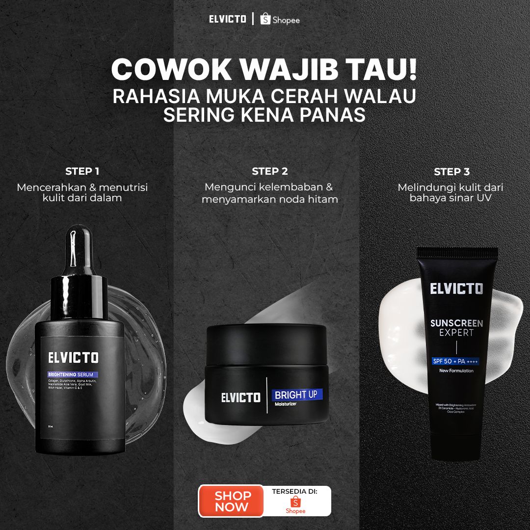 Elvicto Skincare Pria Facebook ad