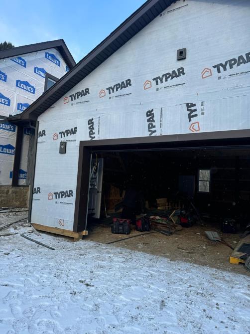 Llconstruction Facebook ad: From repairs to replacements, our roofing work is…