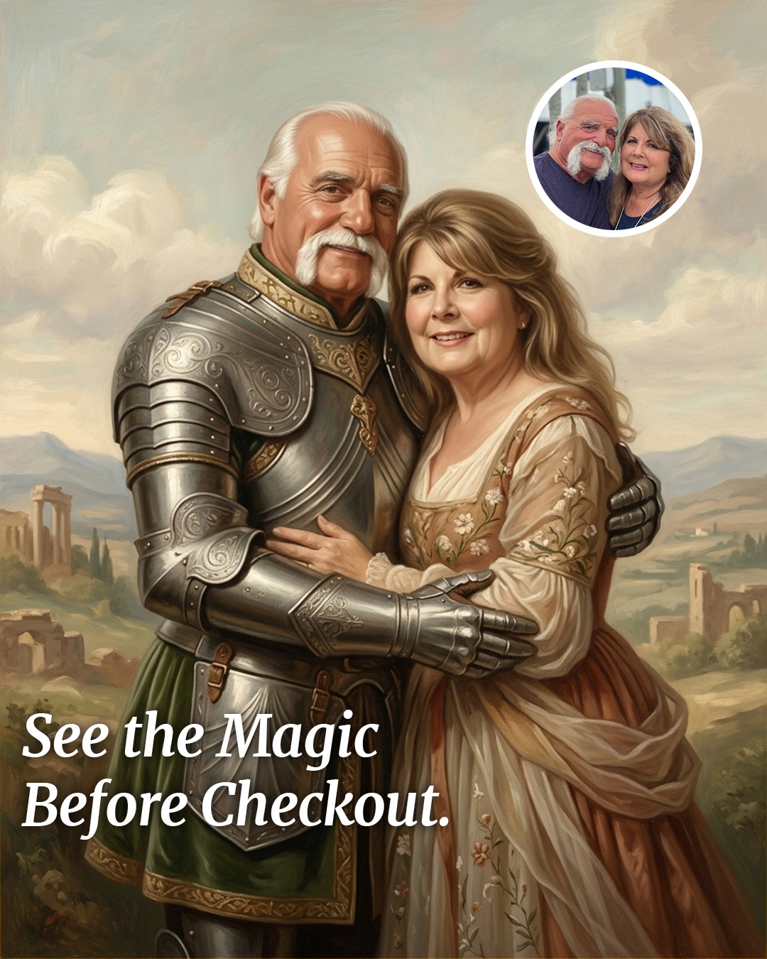 Turn Me Royal Facebook ad