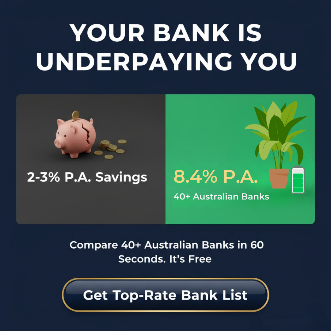 Top Rates Finder Facebook ad: Lock In Up To 8.4% P.A.
