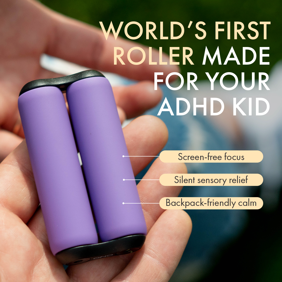 ONO Roller Facebook ad: The calming tool parents swear by