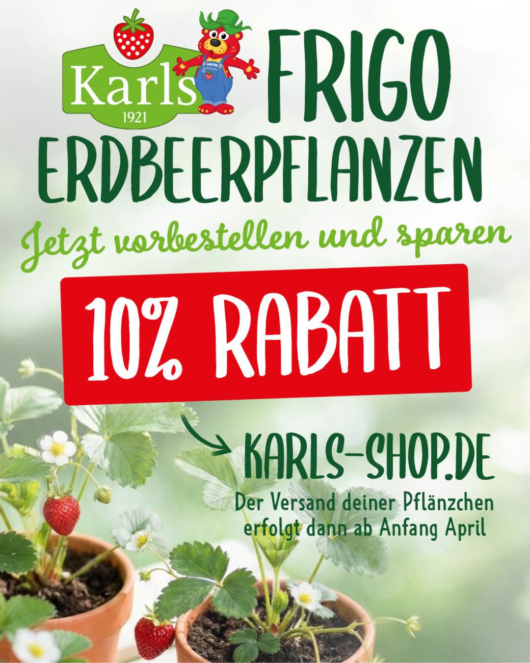 Karls Erlebnis-Dorf Facebook ad: Manchmal beginnt ein perfekter Sommermoment mitten im…