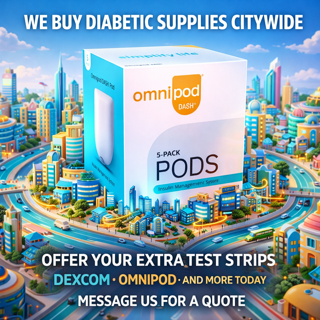 Maverick Diabetic Buyback Facebook ad: Sell Your Diabetic Supplies Today!